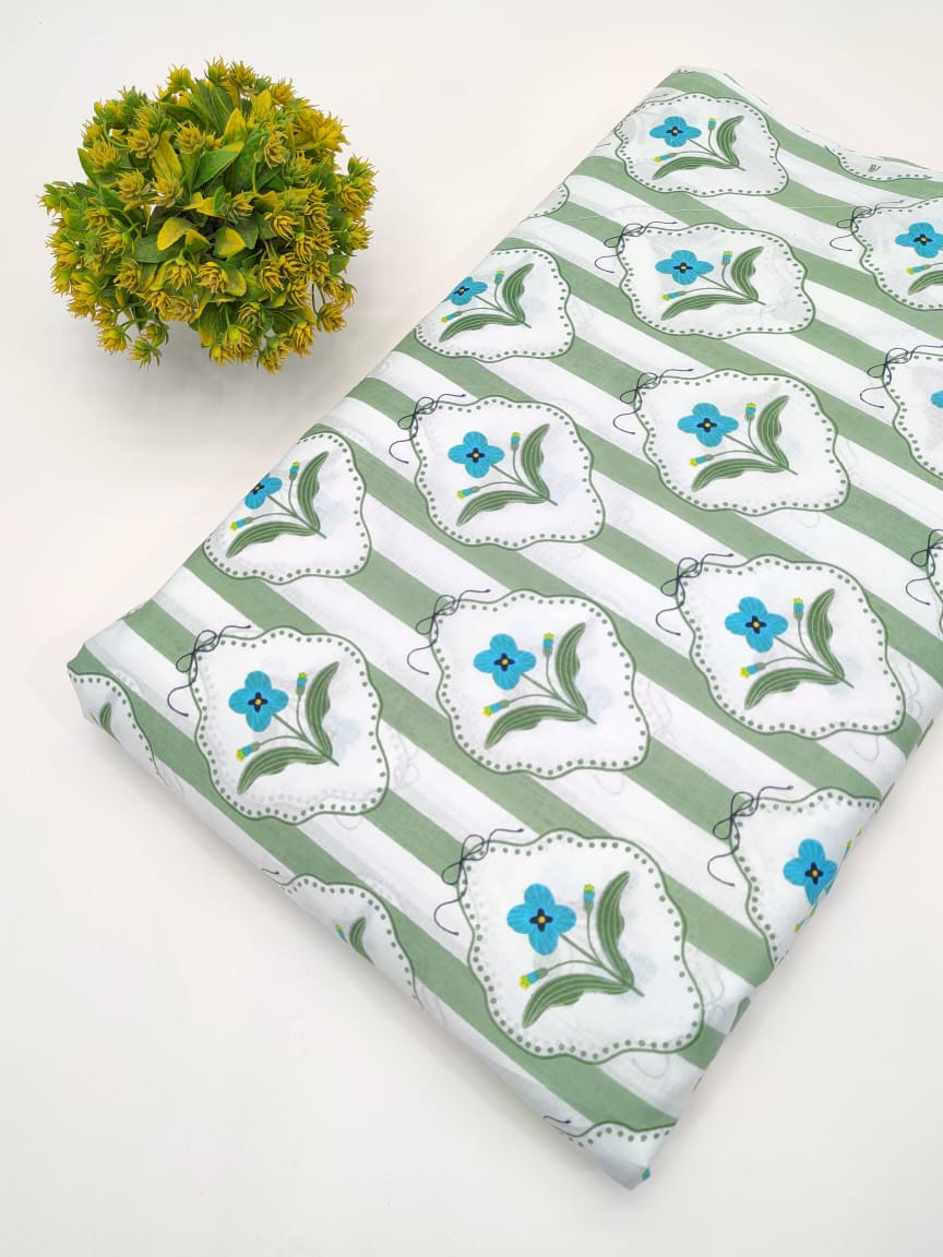 Cotton Dress Materials Tulsi Prints