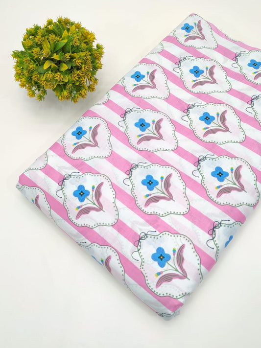 Cotton Dress Materials Tulsi Prints