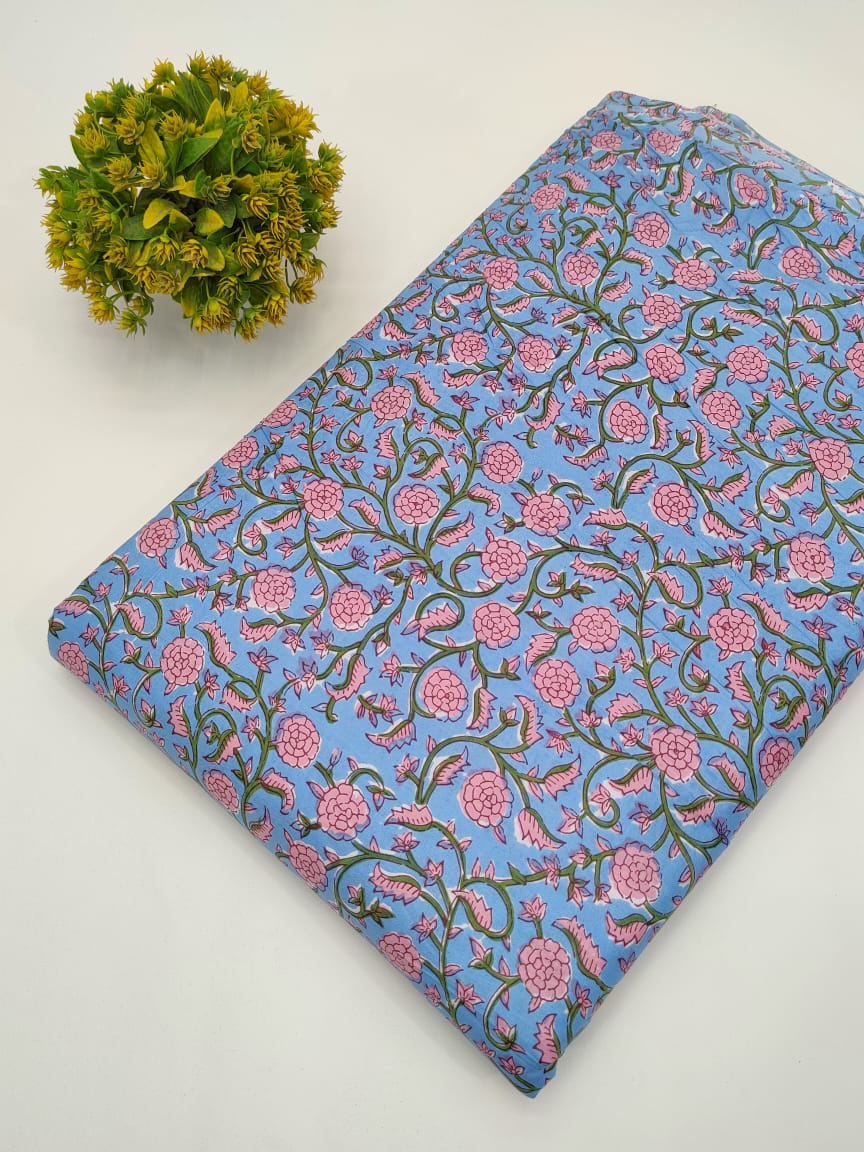 Cotton Dress Materials Tulsi Prints