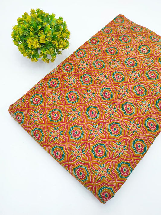 Pure Cotton Fabric Dress material