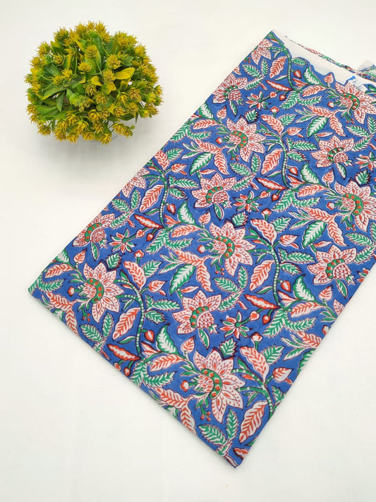 Block print material cotton