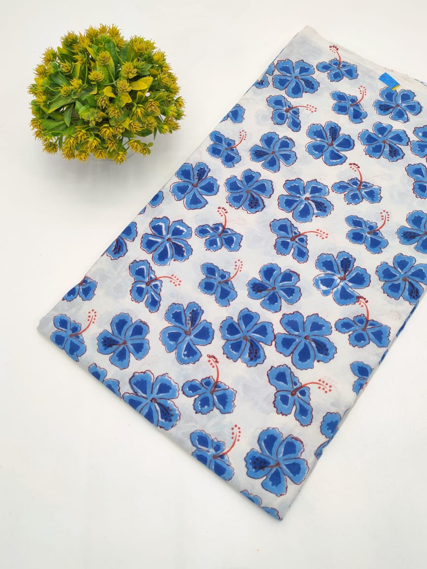 Block print material cotton