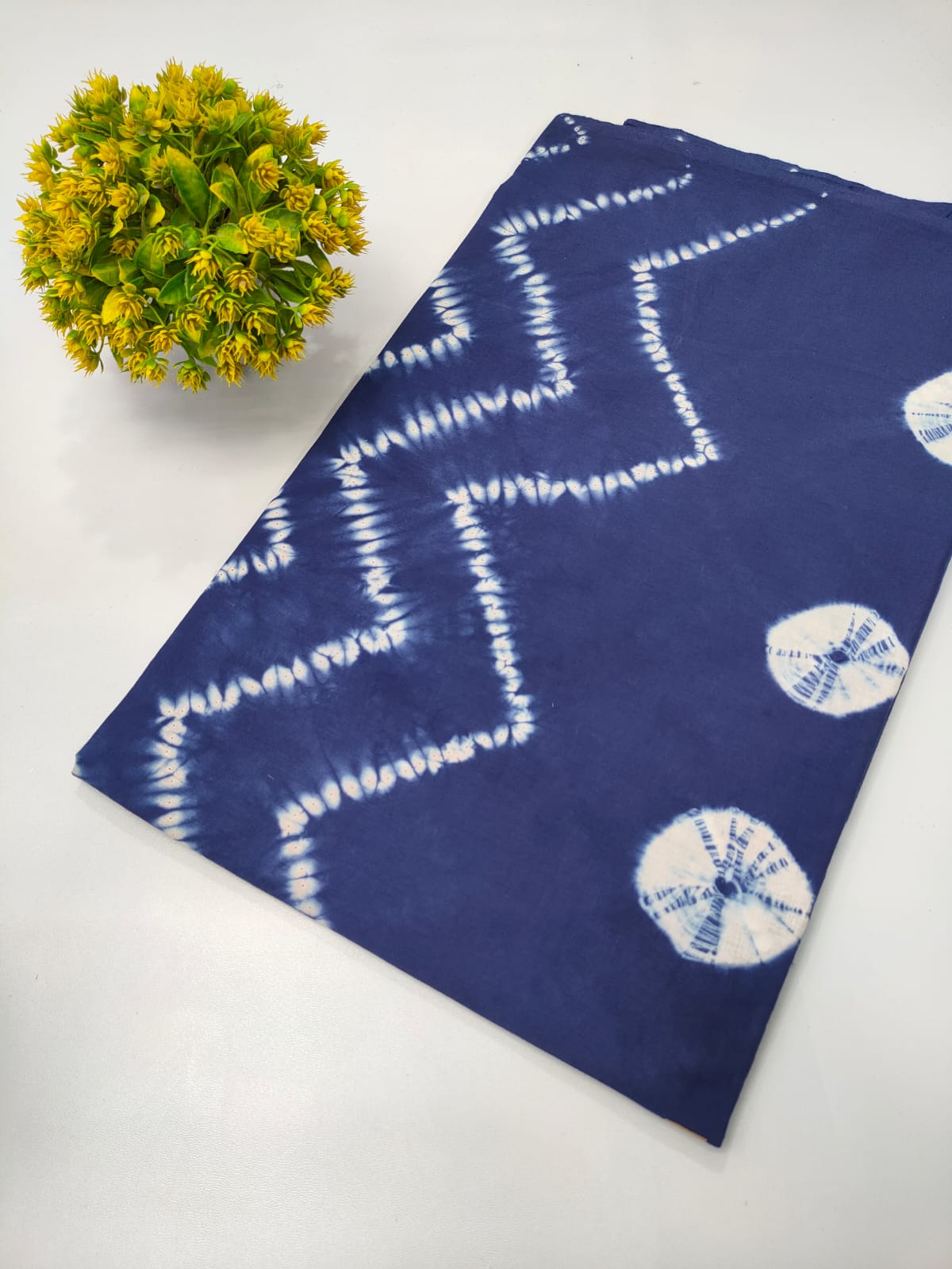 Shibori Tie and Dye Cotton Fabric