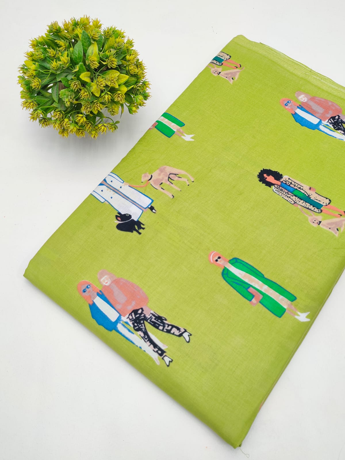 soft cotton dress material