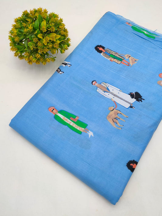 soft cotton dress material