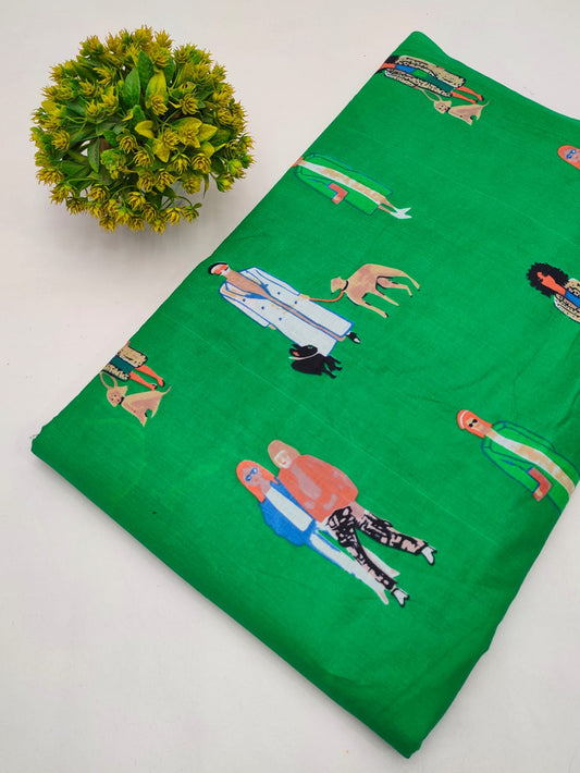 soft cotton dress material