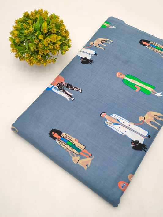 soft cotton dress material