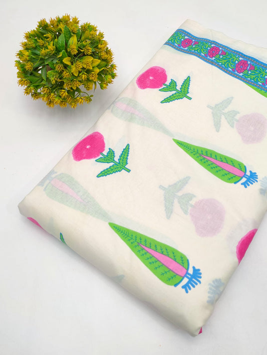 soft cotton dress material