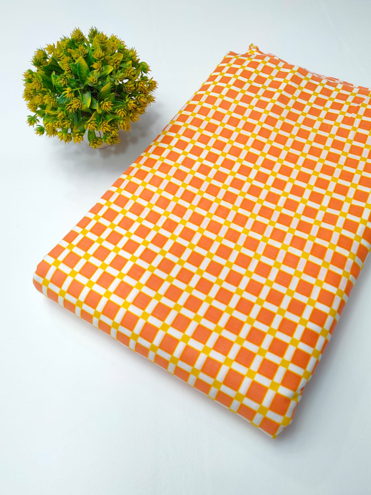 Latest cotton fabrics design