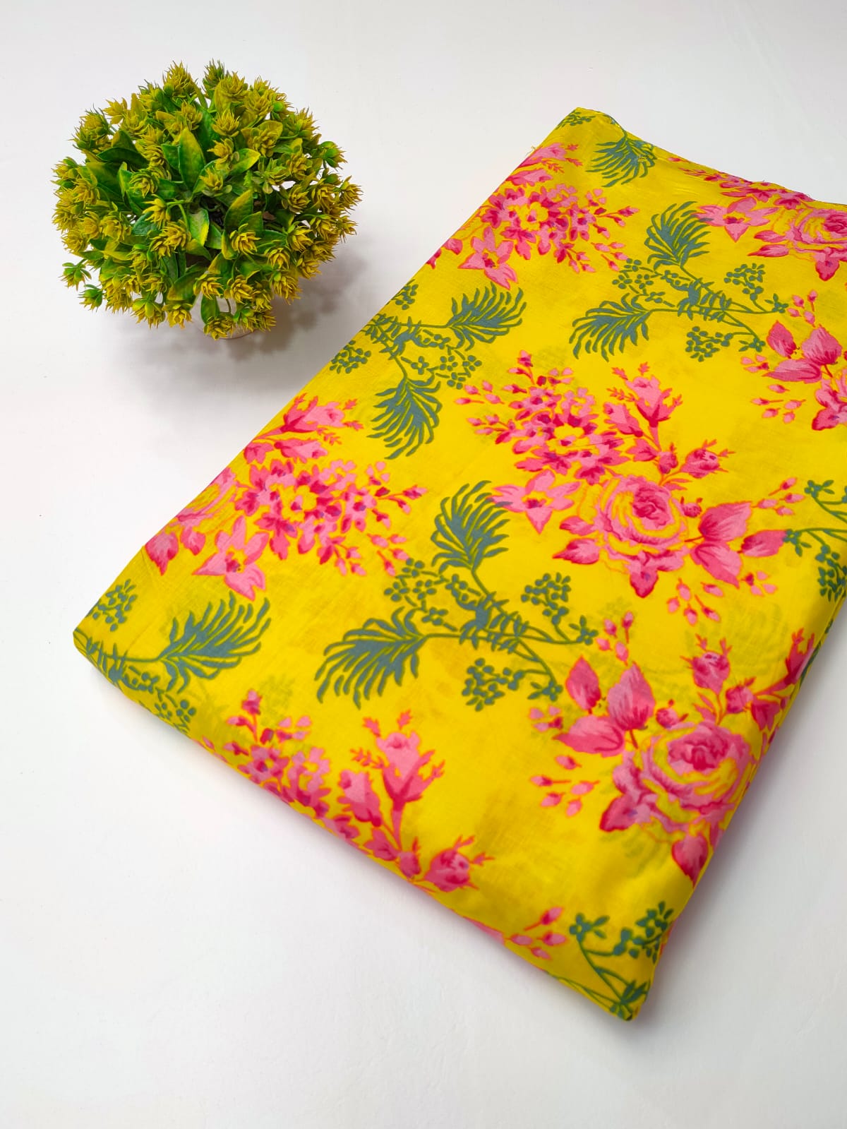 Latest cotton fabrics design