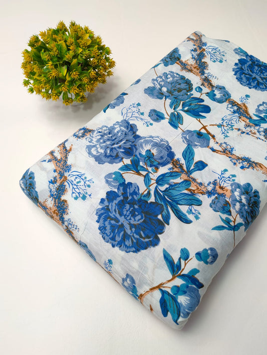 Latest cotton fabrics design