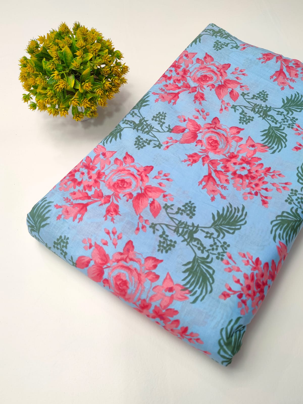 Latest cotton fabrics design