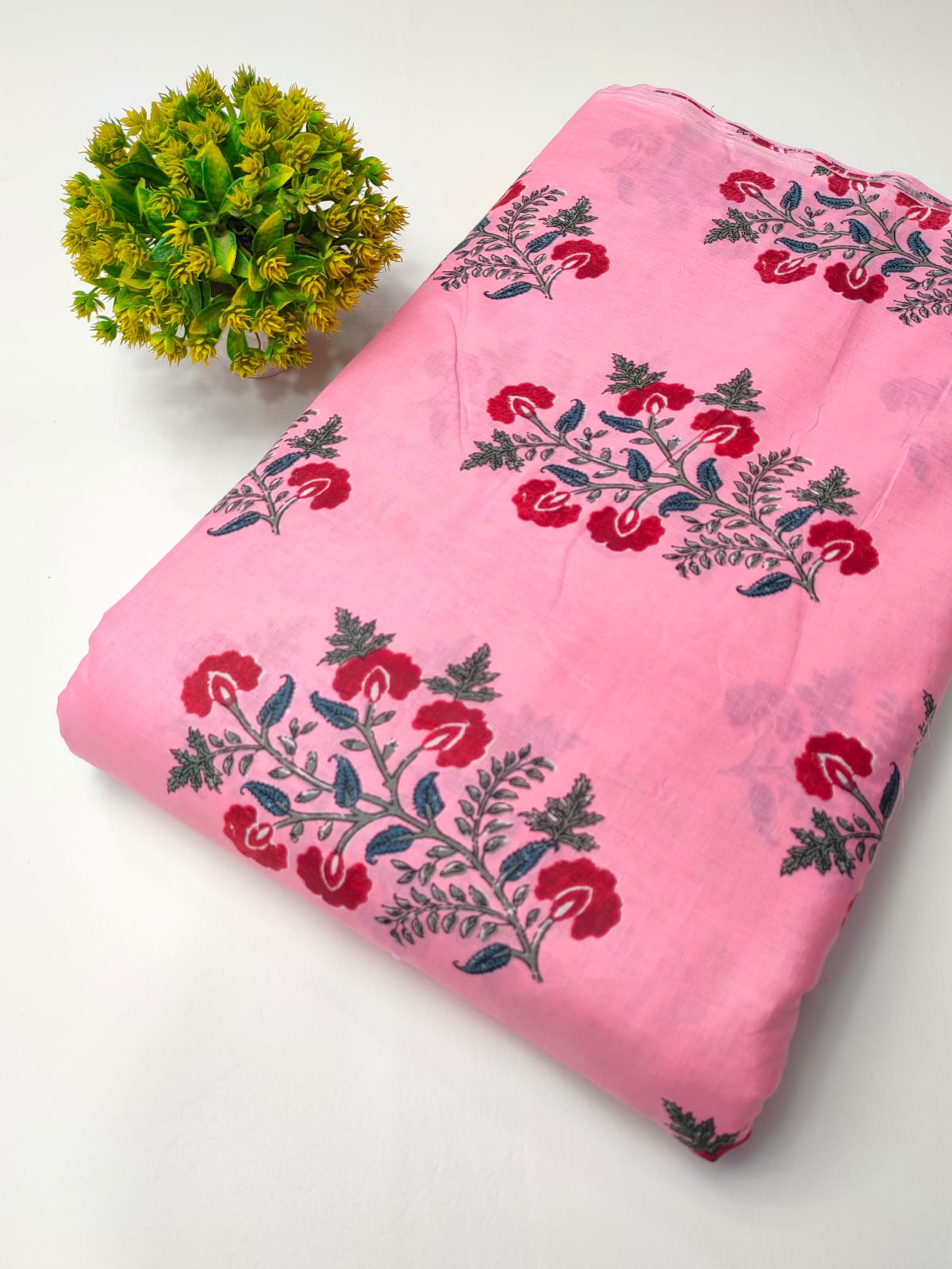 Latest cotton fabrics design