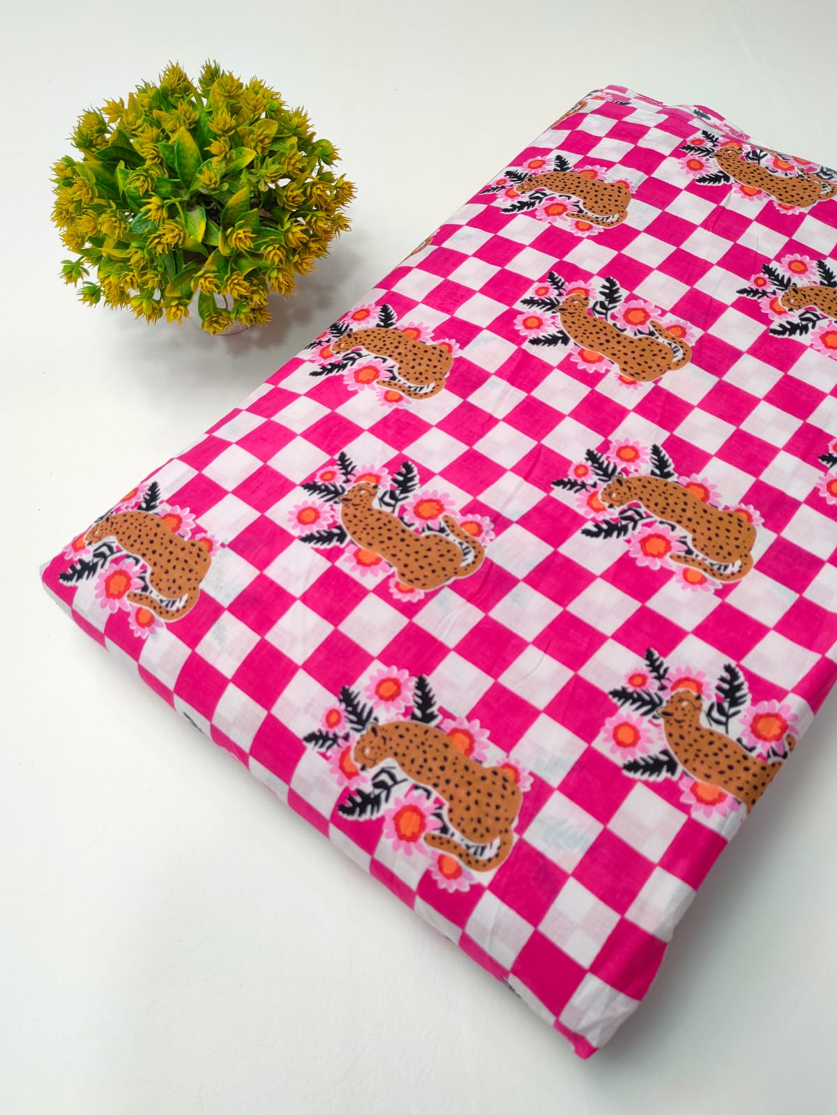 Latest cotton fabrics design