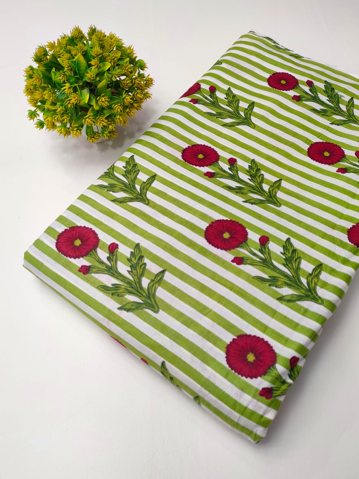 Latest cotton fabrics design
