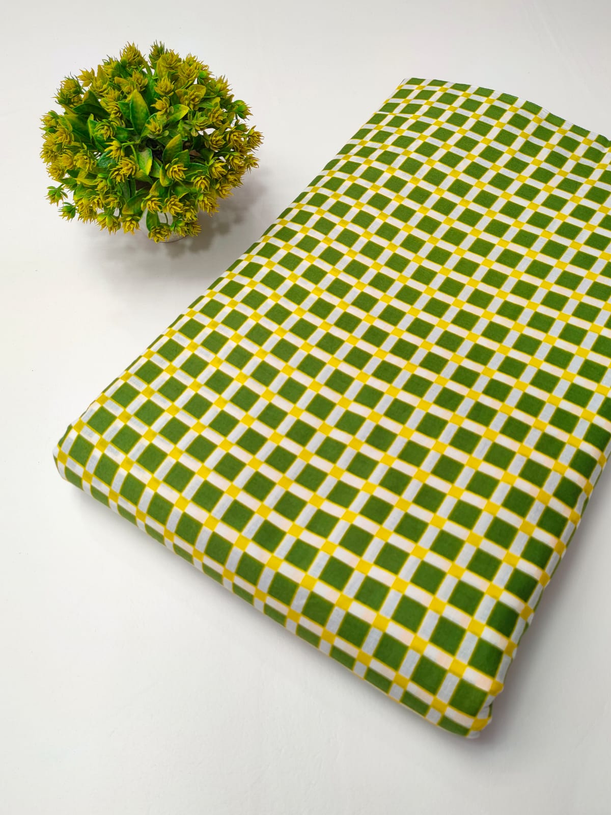 Latest cotton fabrics design