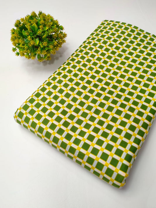 Latest cotton fabrics design