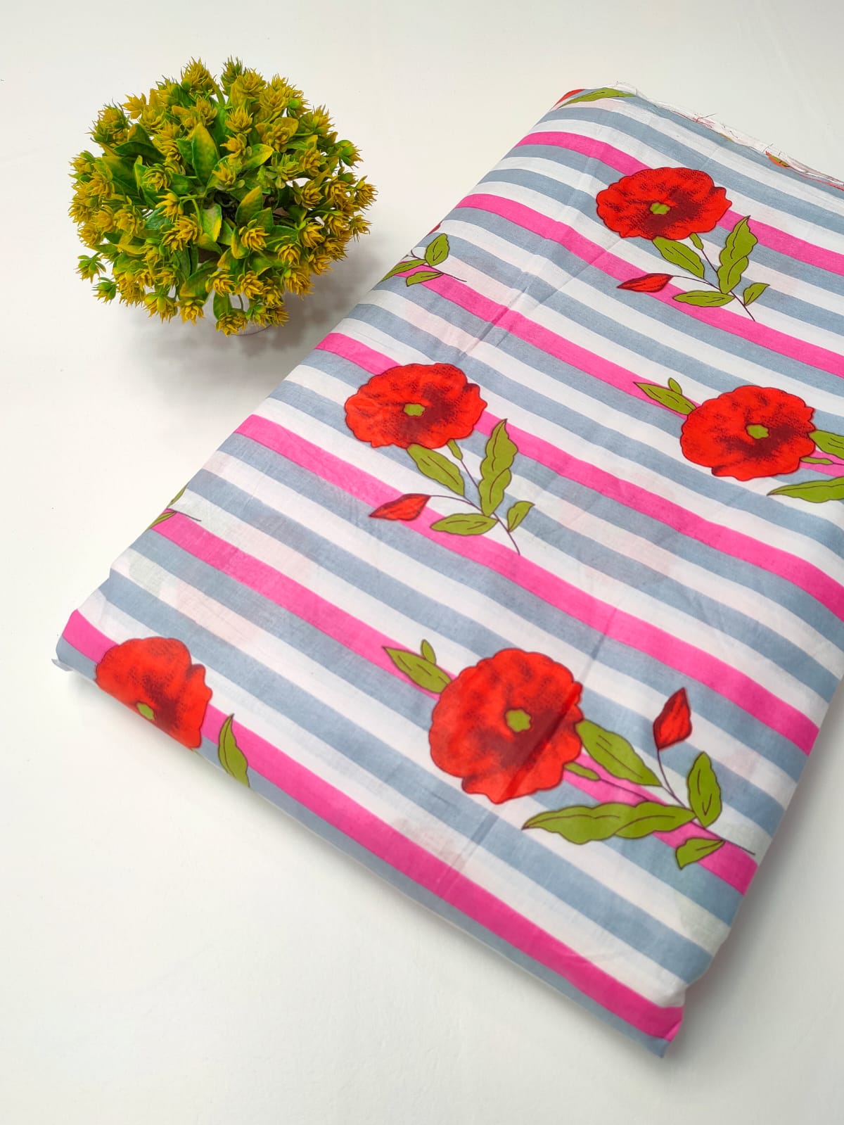 Latest cotton fabrics design