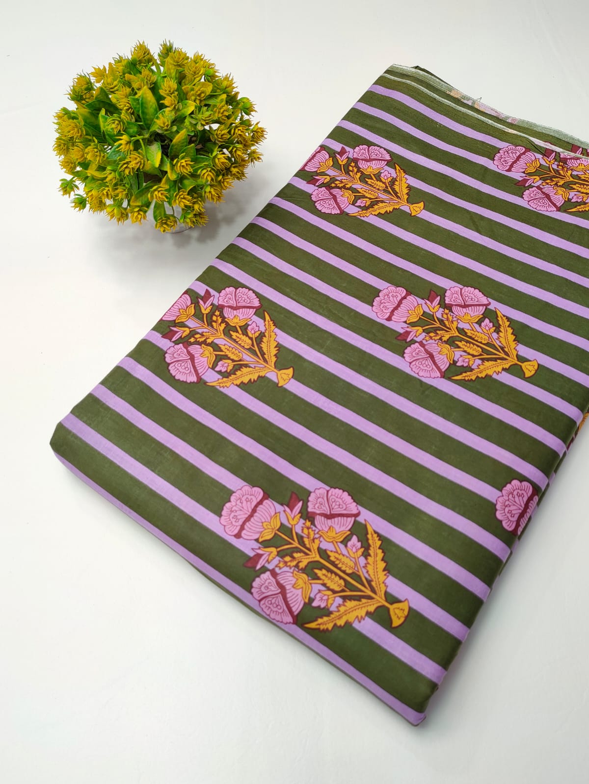 Latest cotton fabrics design