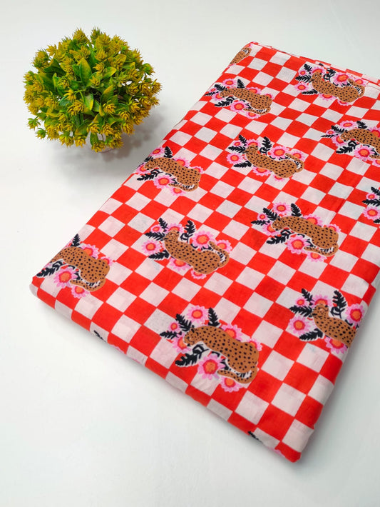 Latest cotton fabrics design