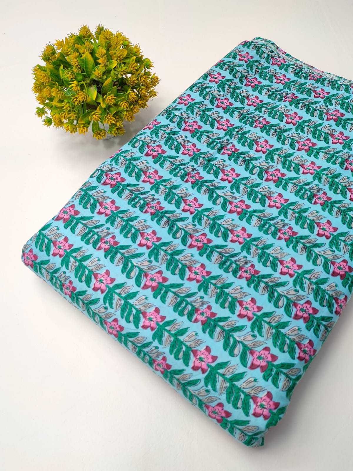 Latest cotton fabrics design