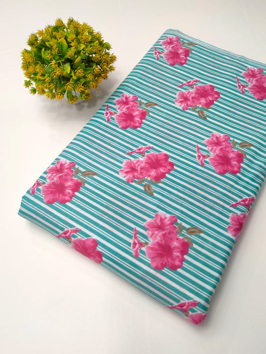 Latest cotton fabrics design