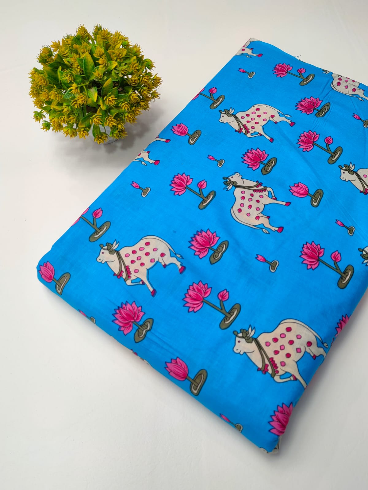 Latest cotton fabrics design