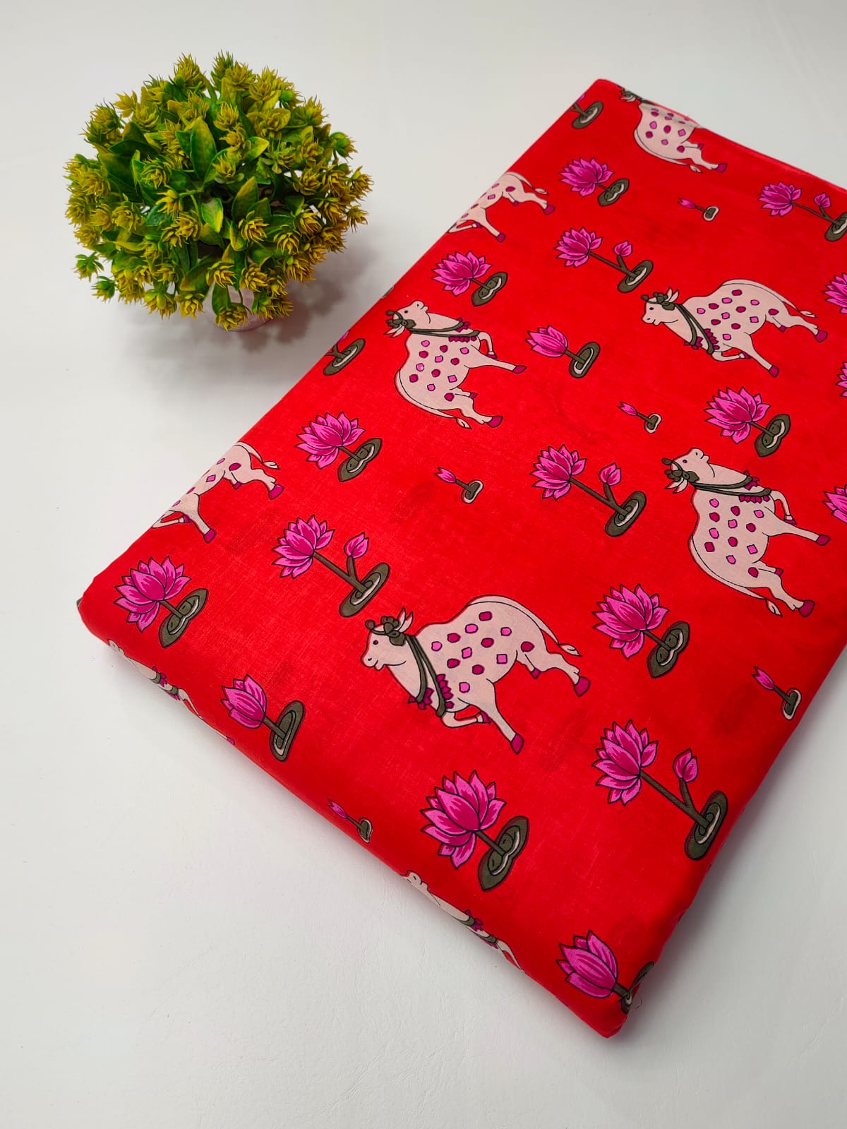 Latest cotton fabrics design