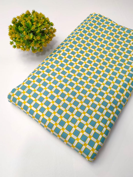 Latest cotton fabrics design