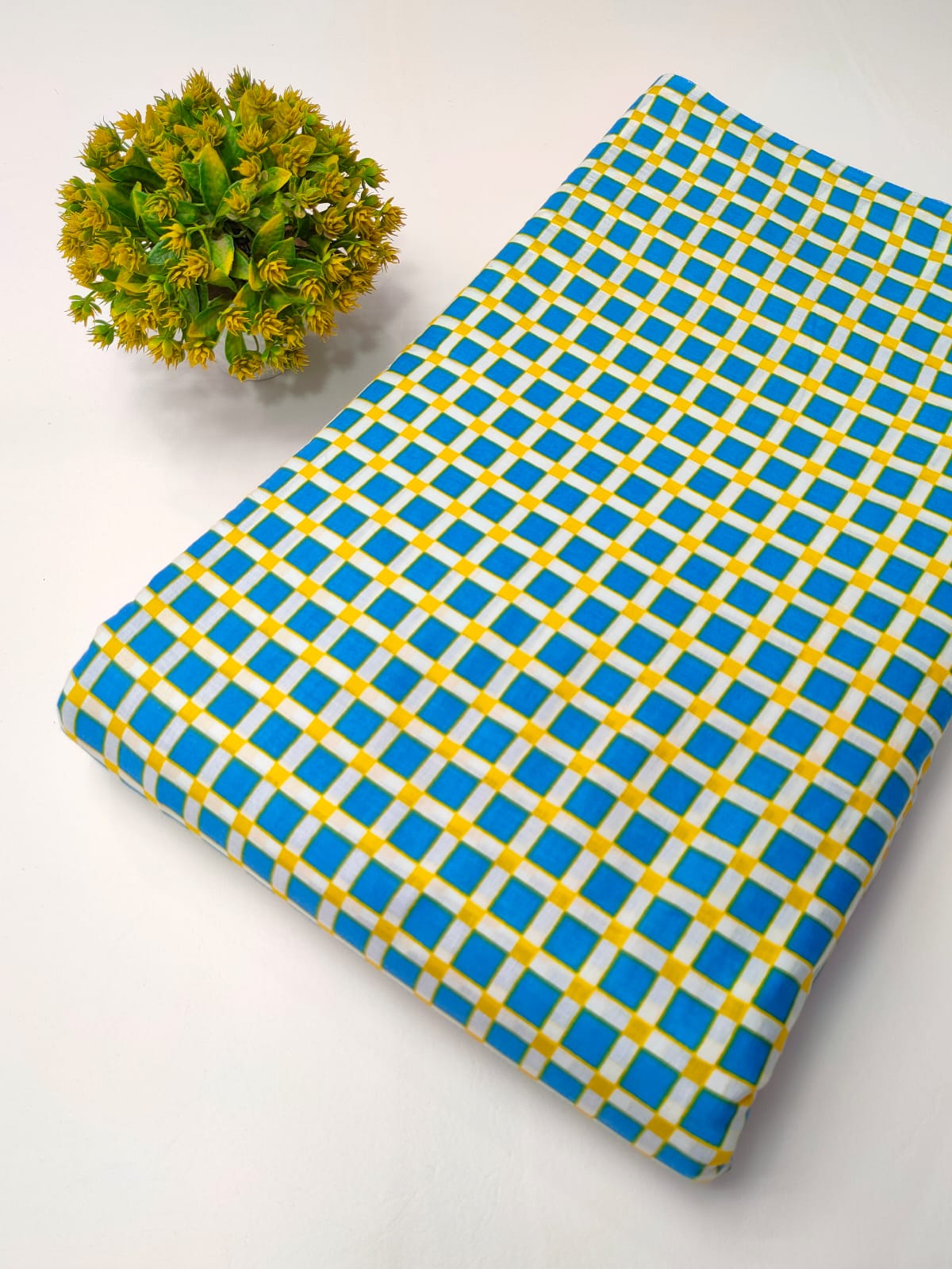 Latest cotton fabrics design