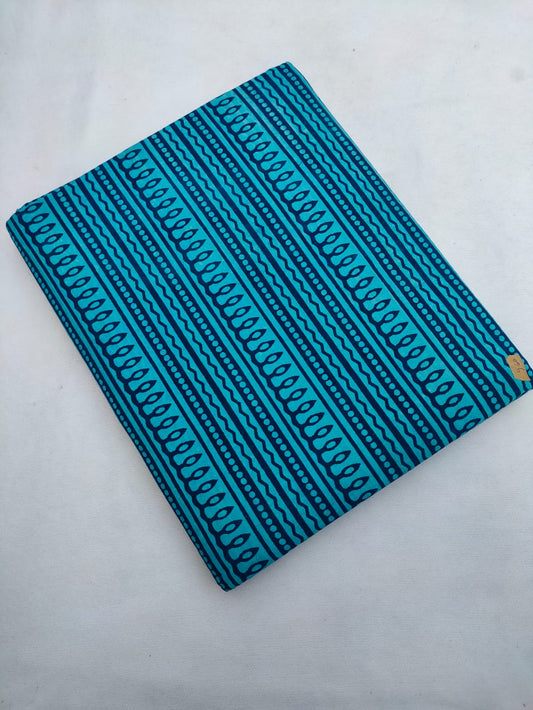 Bagru Pure Cotton Hand Block Fabric - JBRBK679