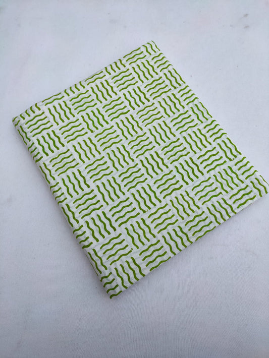 Bagru Pure Cotton Hand Block Fabric - JBRBK683