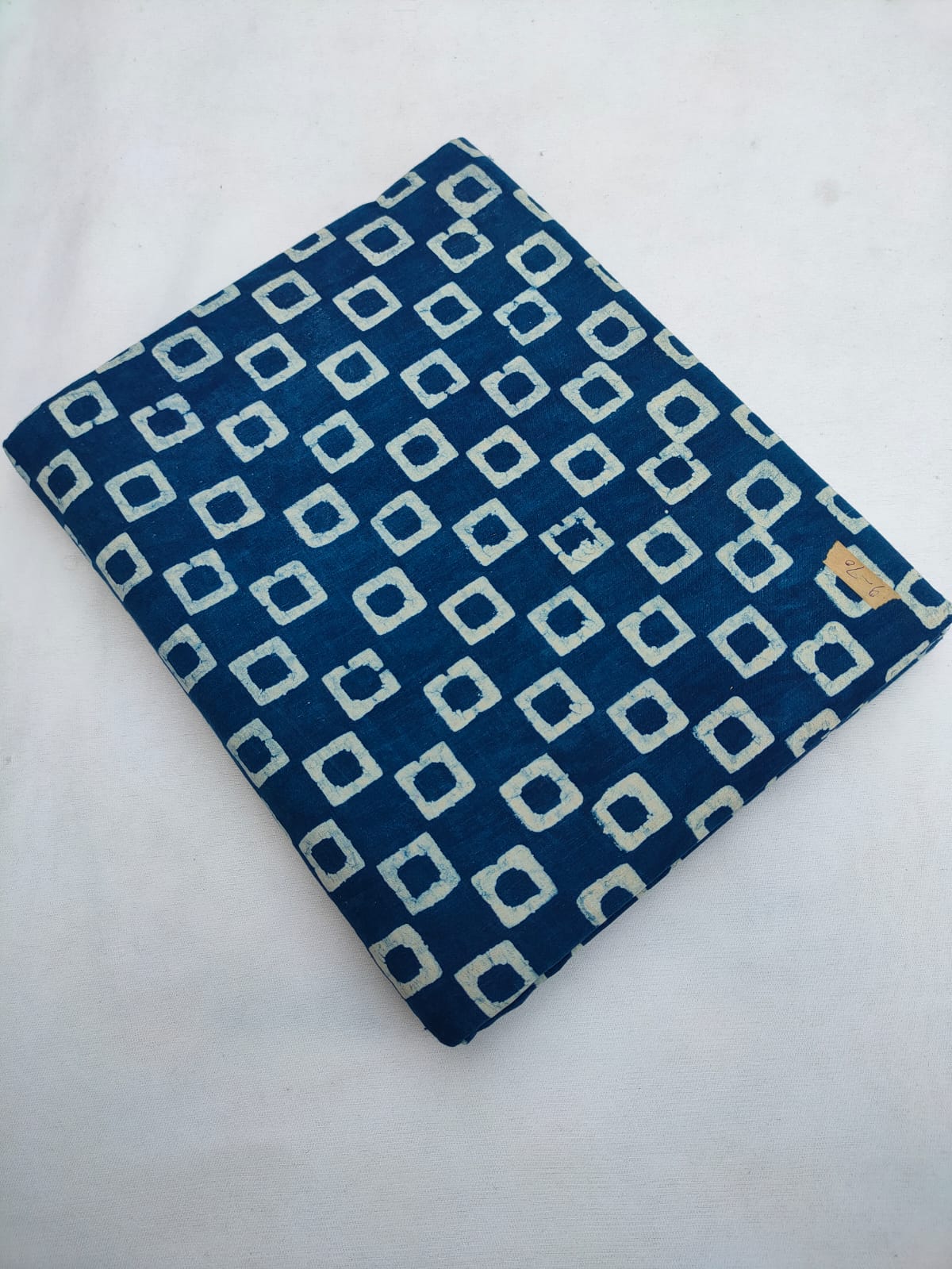 Bagru Pure Cotton Hand Block Fabric - JBRBK649