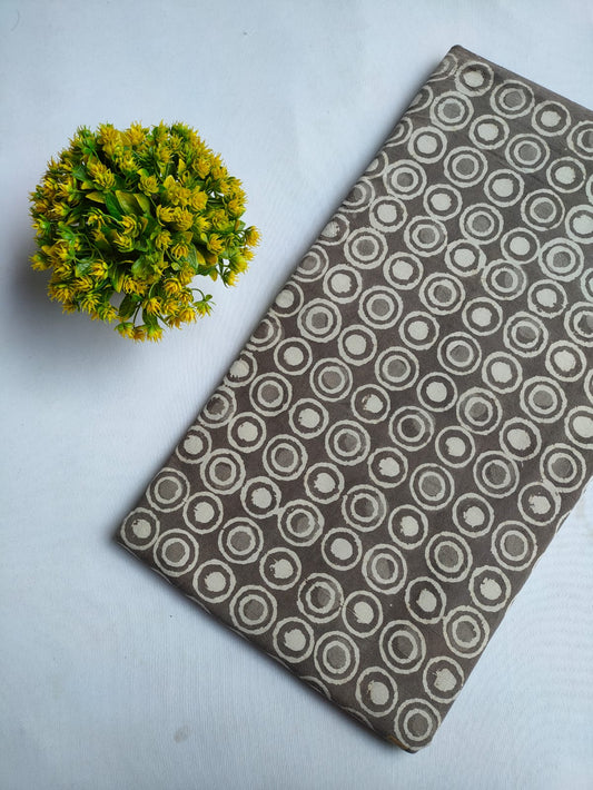 Hand Block Printed Pure Cotton Fabric - JBRFBK100