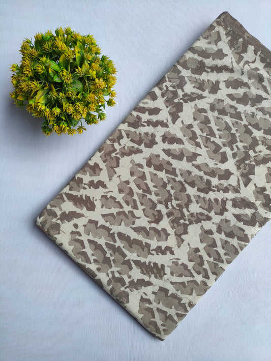 Bagru Dabu Indigo Batik Hand Block Cotton Fabric