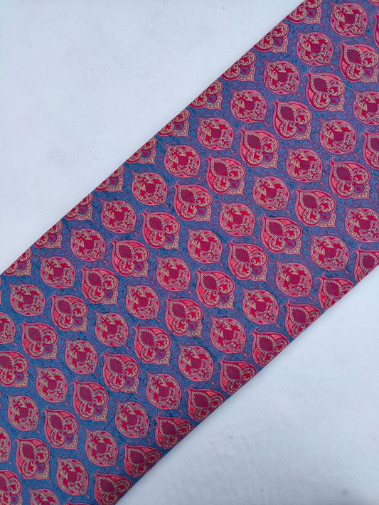 Jaipuri Pure Cotton Hand Block Printed Fabric In Running Length - JBRS304