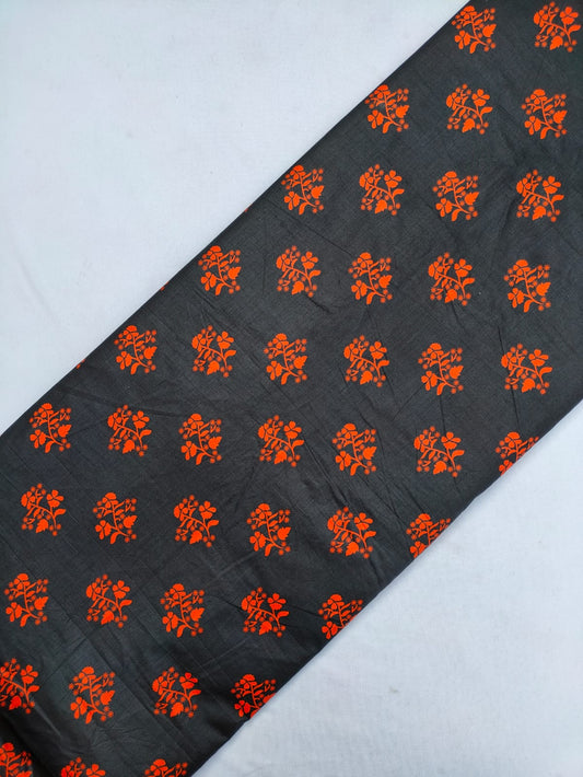 Jaipuri Cotton Hand Block Printed Fabric In Running Length - JBRS310