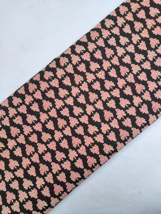 Jaipuri Cotton Hand Block Printed Fabric In Running Length - JBRS318