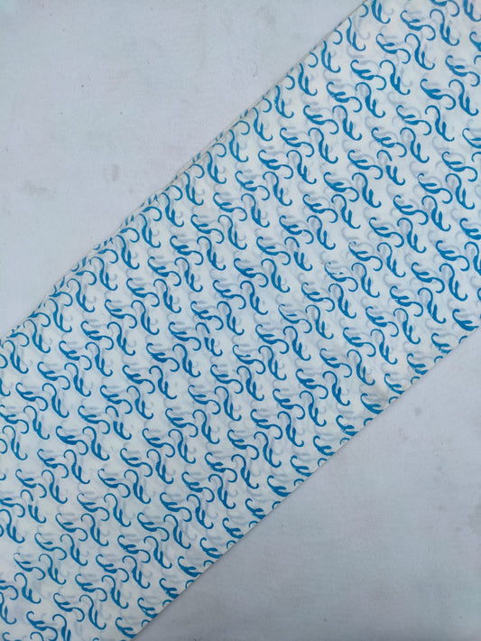 Pure Cotton Hand Block Printed Fabric Material - JBRS263