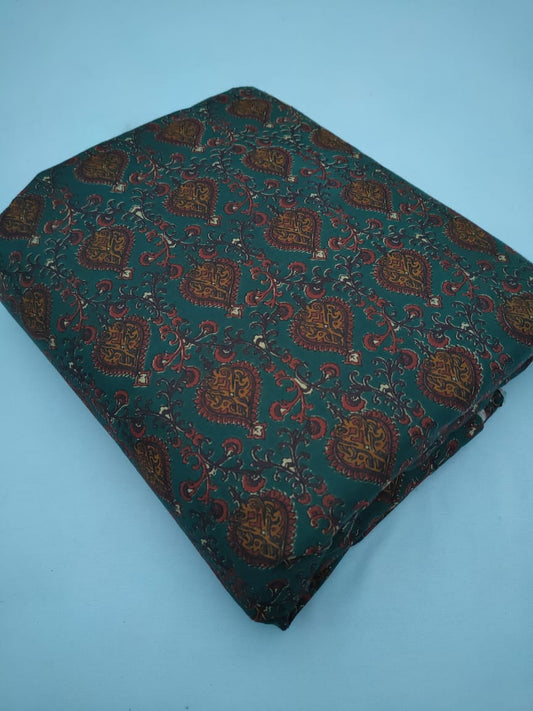 Jaipuri Cotton Hand Block Printed Fabric In Running Length - JBR222