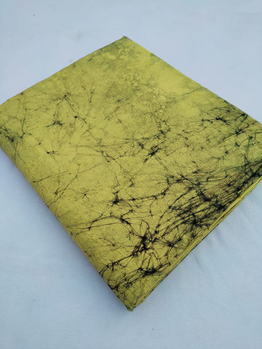 Pure Cotton Hand Block Printed Fabric Material - JBR239