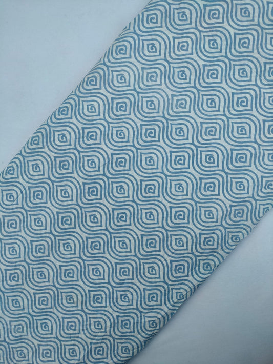 Pure Cotton Fabric In Running Length - JBRSH769