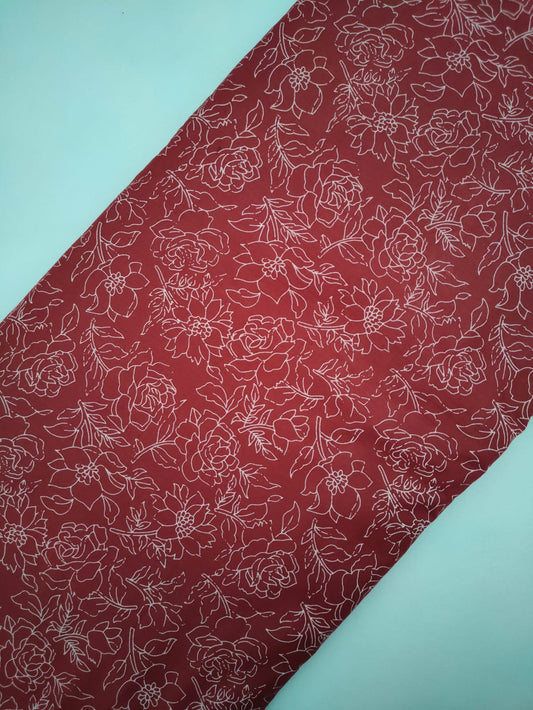 Pure Cotton Fabric In Running Length - JBRSH771