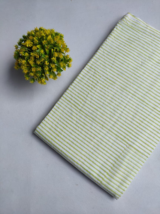 Jaipuri Hand Block Pure Cotton Fabric - JBTMZ58