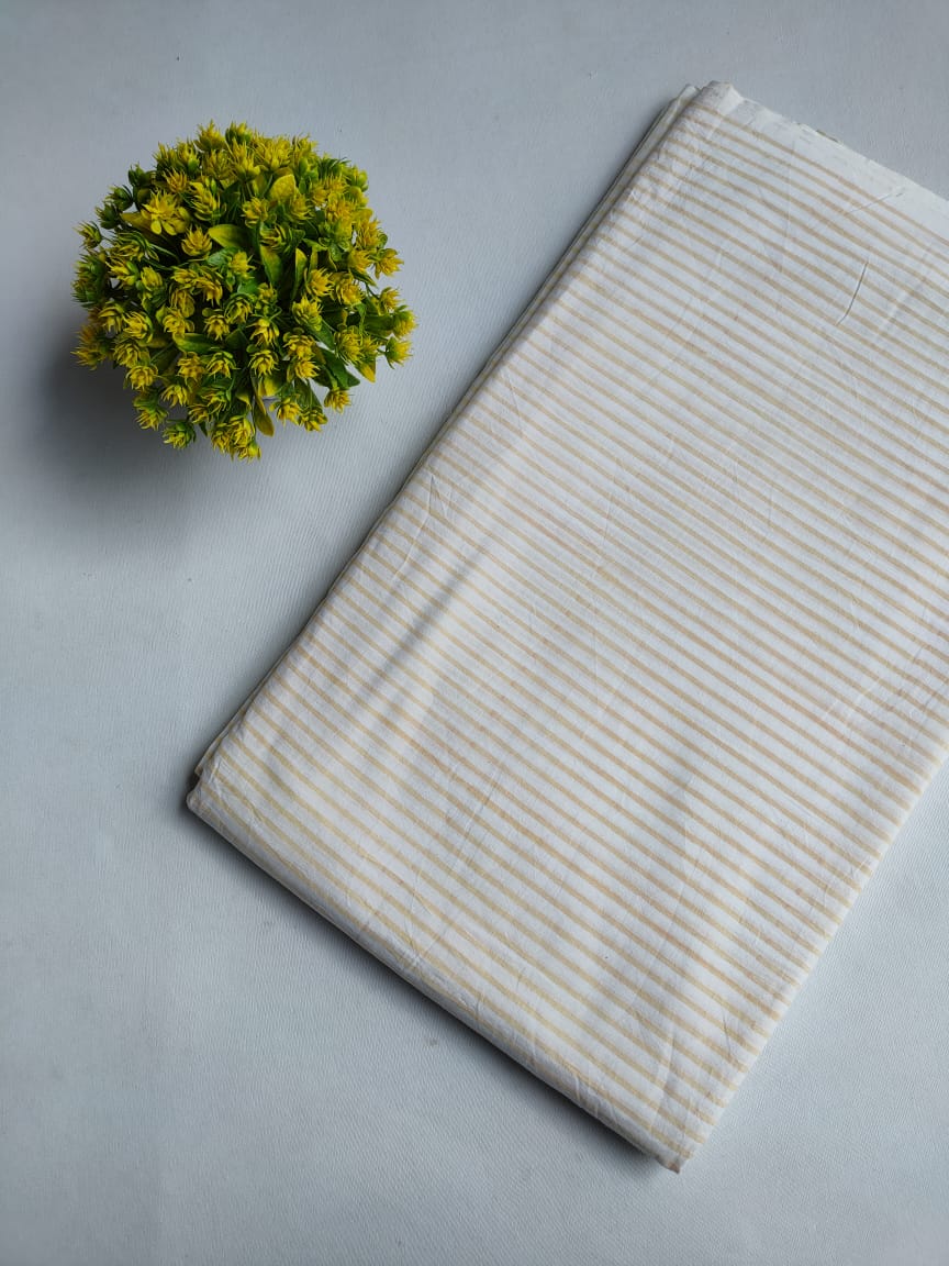 Jaipuri Hand Block Pure Cotton Fabric - JBTMZ64