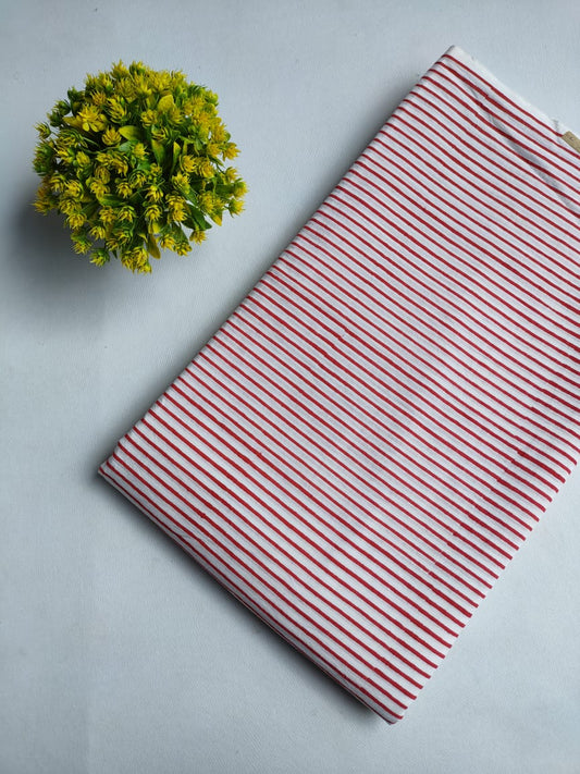 Jaipuri Hand Block Pure Cotton Fabric - JBTMZ71