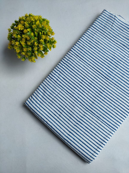 Jaipuri Hand Block Pure Cotton Fabric - JBTMZ75