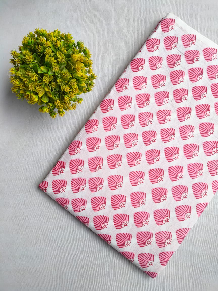 Hand Block Cotton Fabrics Jaipur Bazar