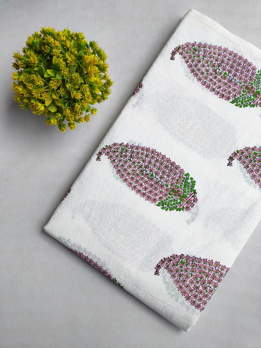 Hand Block Cotton Fabrics Jaipur Bazar
