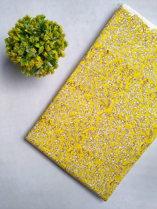 Hand Block Cotton Fabrics Jaipur Bazar